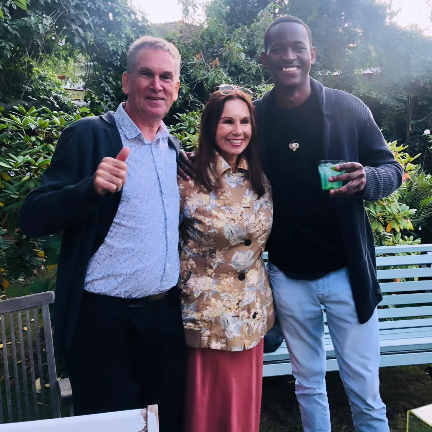 Meinolf Kuper, Verena Kahler und Kelvin Nicholaus